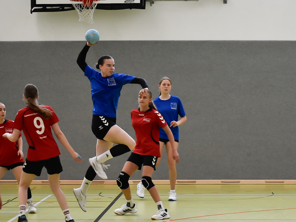Zweites Celler Handballschulturnier mit bester Stimmung am Ernestinum